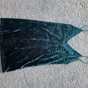 Velvet Slip Dress